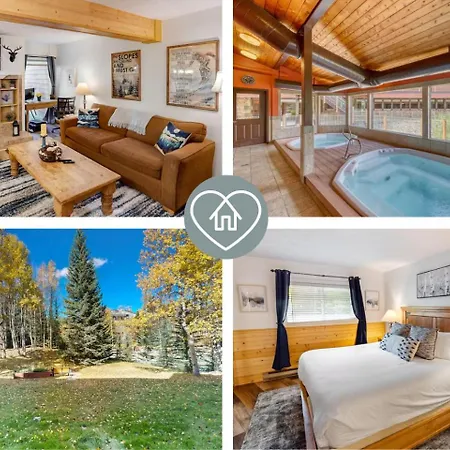 Ajs Outpost - Ski-In Condo - Fireplace & Hot Tub